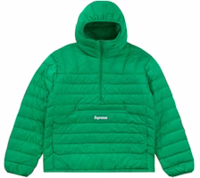 Supreme Micro Down Half Zip Hooded Pullover (FW22) Green Supreme Micro Down Half Zip Hooded Pullover (FW22) Green
