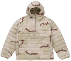 Supreme Micro Down Half Zip Hooded Pullover (FW24) Desert Camo Supreme Micro Down Half Zip Hooded Pullover (FW24) Desert Camo