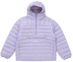 Supreme Micro Down Half Zip Hooded Pullover (FW24) Lilac Supreme Micro Down Half Zip Hooded Pullover (FW24) Lilac