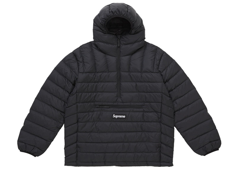 Buy Supreme Micro Down Sudadera con Capucha Media Cremallera (FW25) Negra