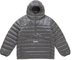 Supreme Micro Down Half Zip Hooded Pullover (FW25) Silver Supreme Micro Down Half Zip Hooded Pullover (FW25) Silver