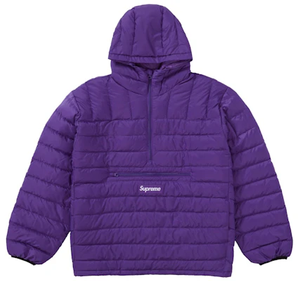 Supreme Micro Down Sudadera Media Cremallera con Capucha Morada Buy Supreme Micro Down Sudadera Media Cremallera con Capucha Morada