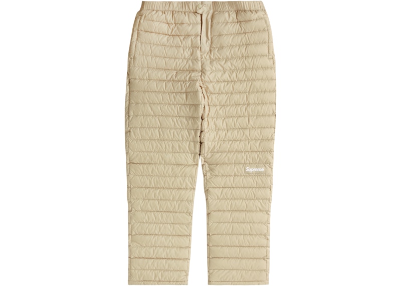 Supreme Micro Down Pant (FW22) Tan