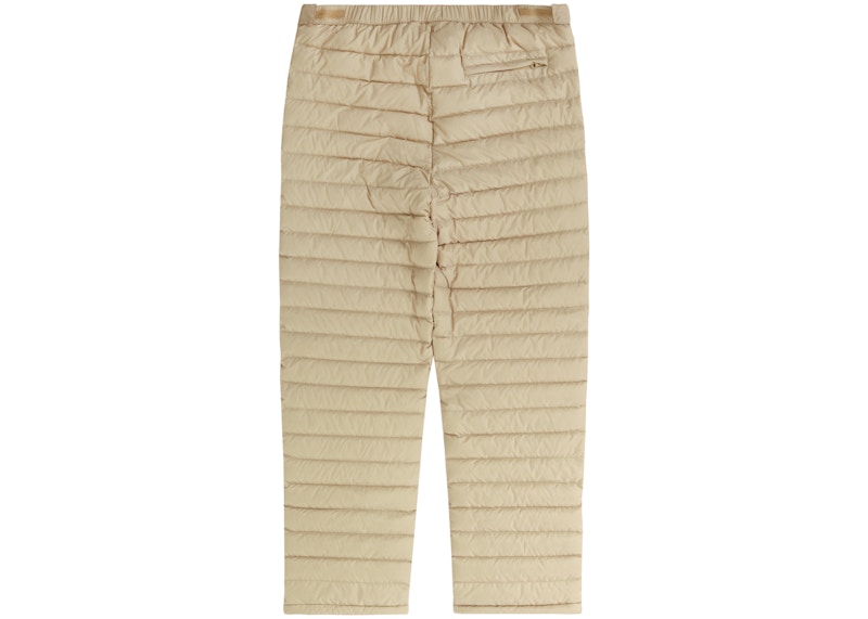 Order Supreme FW22 米色羽绒裤