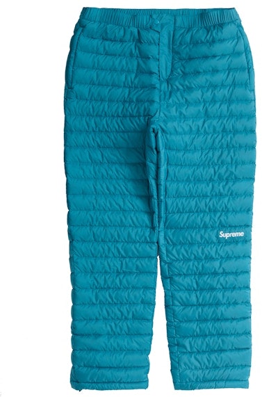 supreme-micro-down-pant-teal