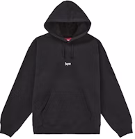 Supreme Micro Logo Hooded Sweatshirt (FW24) Black Supreme Micro Logo Hooded Sweatshirt (FW24) Black