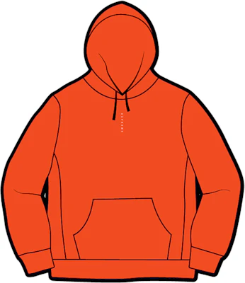 Supreme Micro Logo Hooded Sweatshirt Burnt Orange Buy Supreme Micro Logo Hooded Sweatshirt Burnt Orange