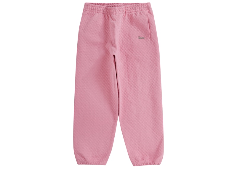 Supreme Micro Quilted Sweatpant Dusty Pink