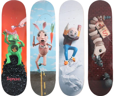 Supreme Mike Hill Brains & Regretter & Runner & Snake Trap Papan Skate Multi Set Buy Supreme Mike Hill Brains & Regretter & Runner & Snake Trap Papan Skate Multi Set
