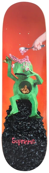 supreme-mike-hill-brains-skateboard-deck-multi