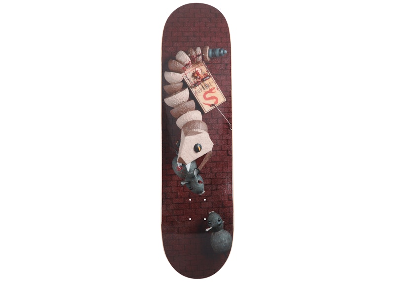 Supreme Mike Hill Snake Trap Skateboard Deck Multi