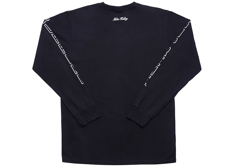 Order 슈프림 x 마이크 켈리 아 유스! 롱슬리브 블랙 티셔츠 
