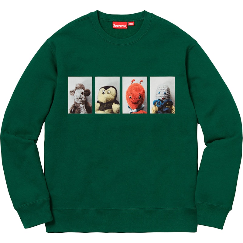 Supreme Mike Kelley AhhYouth! Crewneck Sweatshirt Dark Green