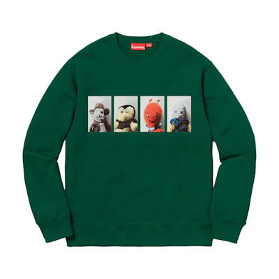 Supreme Mike Kelley AhhYouth! Crewneck Sweatshirt Dark Green