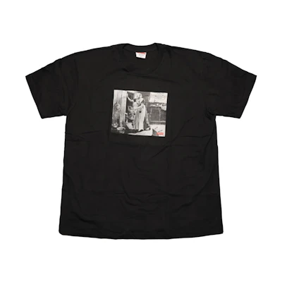 Supreme Mike Kelley Hiding From Indians Tee Black