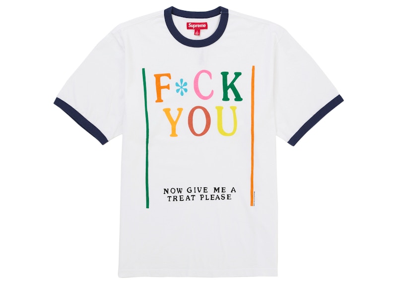 Supreme Mike Kelley Ringer Tee White