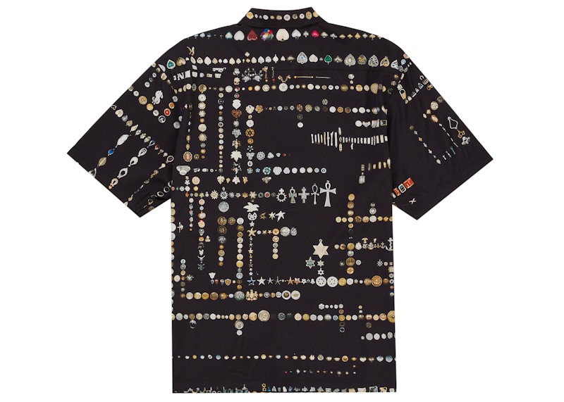 Order Supreme Mike Kelley 短袖衬衫 (SS26) 黑色