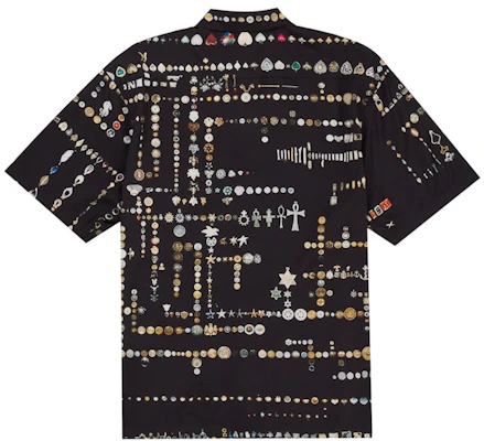 Supreme Mike Kelley 短袖衬衫 (SS26) 黑色 Order Supreme Mike Kelley 短袖衬衫 (SS26) 黑色