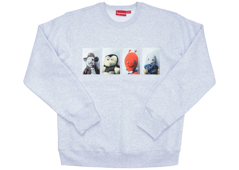 Supreme Mike Kelley Supreme AhhYouth! Crewneck Sweatshirt Ash Grey