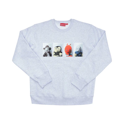 Supreme Mike Kelley Supreme AhhYouth! Crewneck Sweatshirt Ash Grey