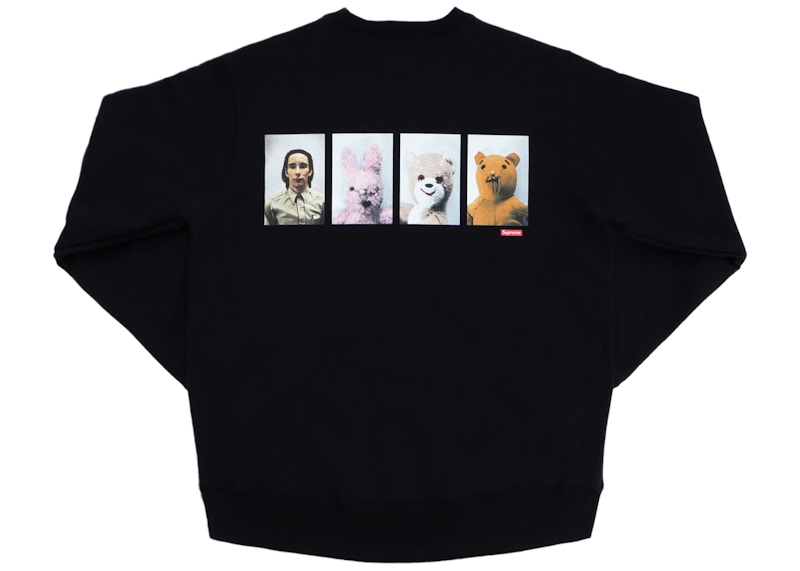 Order Supreme Mike Kelley Supreme AhhYouth! Crewneck Sweatshirt Black