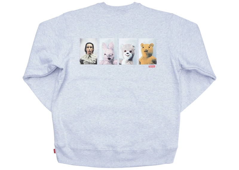 Order Supreme Mike Kelley Supreme AhhYouth! Crewneck Sweatshirt Ash Grey