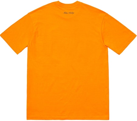 至高无上的 Mike Kelley 帝国大厦橙色T恤 Order 至高无上的 Mike Kelley 帝国大厦橙色T恤