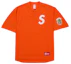 Buy Supreme Milan Shop S Logo Baseball Henley Orange