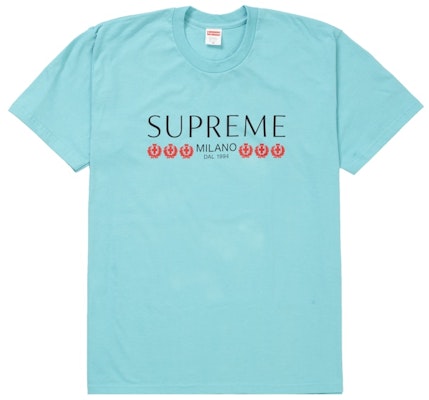 슈프림 밀라노 라이트 티일 티셔츠
Buy 슈프림 밀라노 라이트 티일 티셔츠