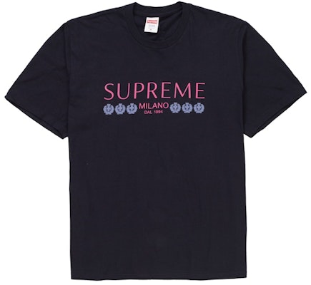 Supreme Milano Tee Navy - Main Image