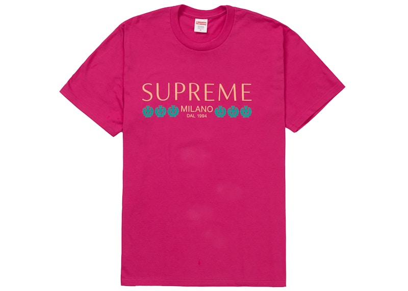 Buy シュプリーム ミラノT ピンク
