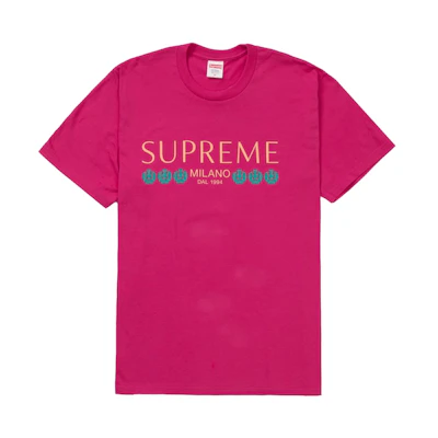 Supreme Milano Tee Pink