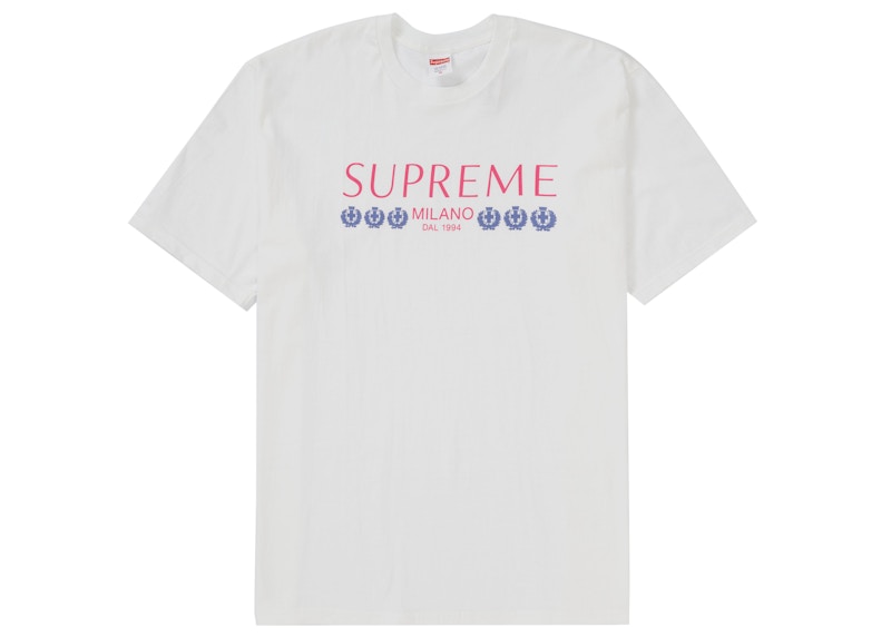 Buy Supreme 米蘭 T 恤 白色