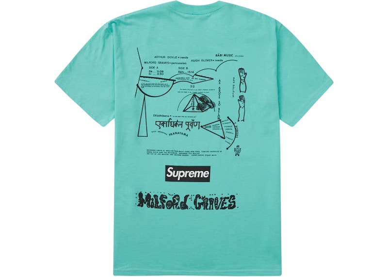 Supreme Milford Graves Tee Teal 圖 2