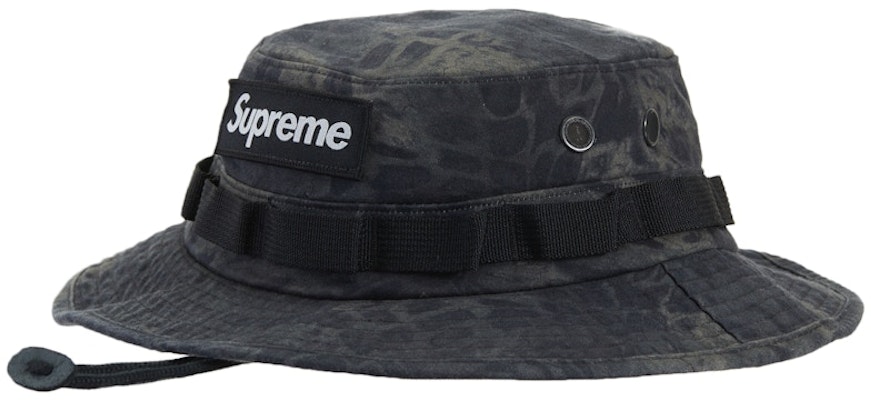 Supreme Military Boonie (SS22) Black Prym1 Camo Buy Supreme Military Boonie (SS22) Black Prym1 Camo