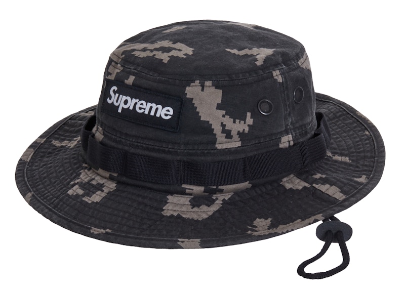 Buy Supreme Military Boonie Hitam Camo Rusia (FW21)