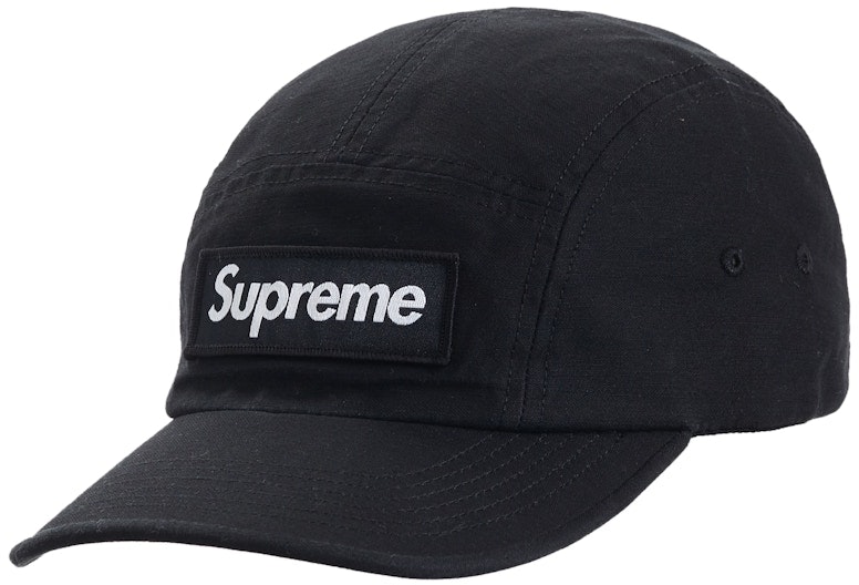 supreme-military-camp-cap-fw-20-black