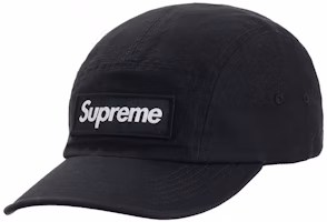 Supreme Military Camp Cap (FW20) Black Supreme Military Camp Cap (FW20) Black