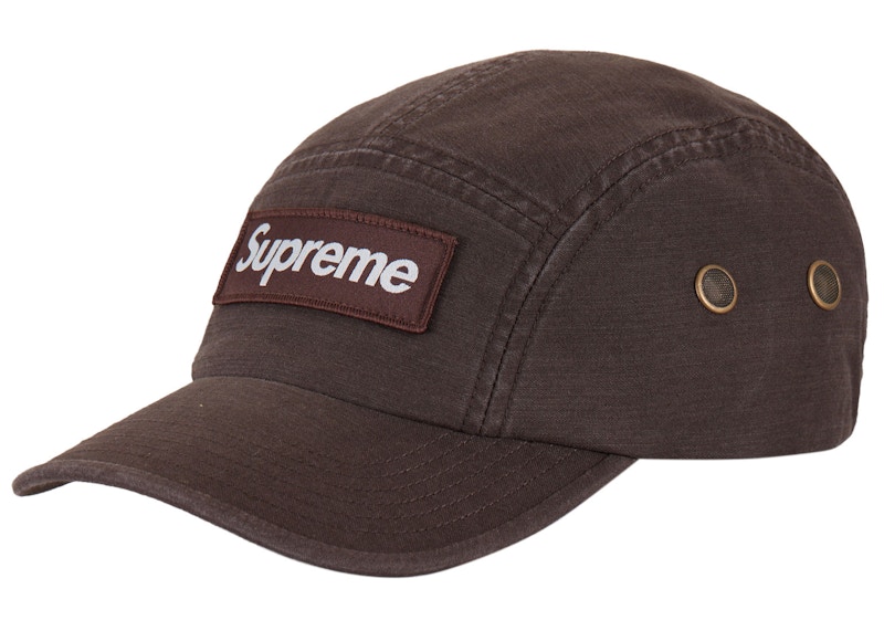 Buy Supreme Gorra Militar Camp (FW22) Marrón