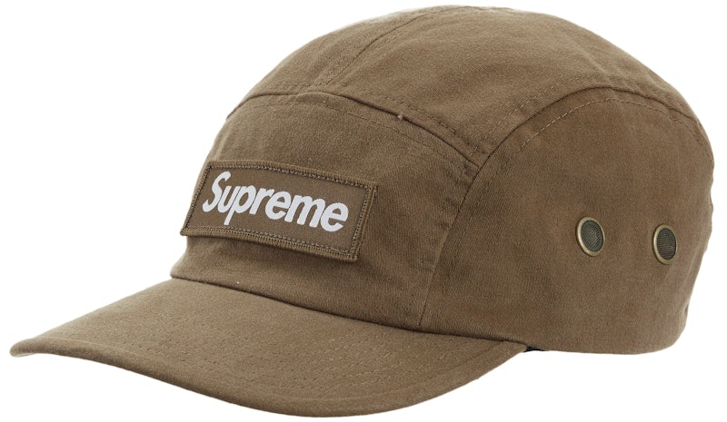 supreme-military-camp-cap-ss-22-brown