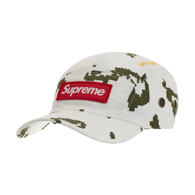 Supreme Military Camp Cap White Russian Camo