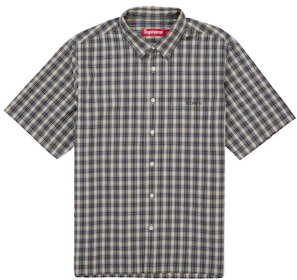 シュプリーム ミニプレイド S/S シャツ (SS26) ホワイト Buy シュプリーム ミニプレイド S/S シャツ (SS26) ホワイト