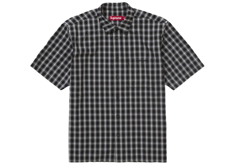 Supreme Mini Plaid S/S Shirt Black