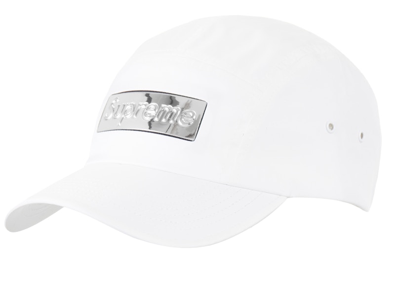 Supreme Mirror Camp Cap White