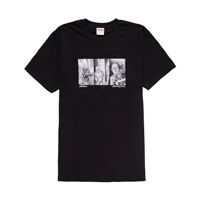 Supreme Mister Cartoon Pow Tee Black