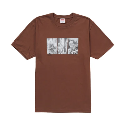 Supreme Mister Cartoon Pow Tee Brown