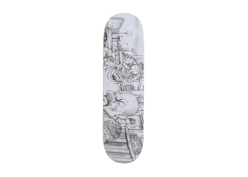 Supreme Mister Cartoon Skateboard Deck Multicolor