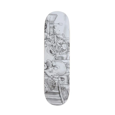 Supreme Mister Cartoon Skateboard Deck Multicolor