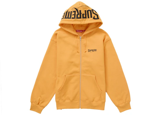 Supreme Mister Cartoon 拉鍊連帽橘色衛衣 Buy Supreme Mister Cartoon 拉鍊連帽橘色衛衣