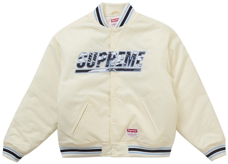 supreme-mitchell-and-ness-camo-logo-varsity-jacket-white